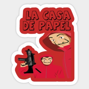 La Casa De Papel Sticker